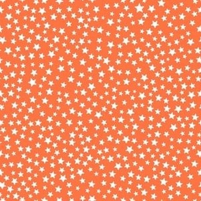 Tiny stars orange-white