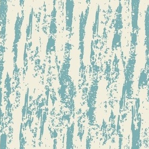 Abstract Minimal Texture in Vintage Blue and Cream (Teal 1-inch repeat)