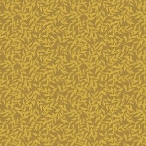 Ivy Tangle (Mustard 2.67-inch repeat)