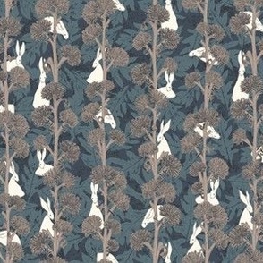 Rabbit Thistle (White Dusk 8-inch repeat)