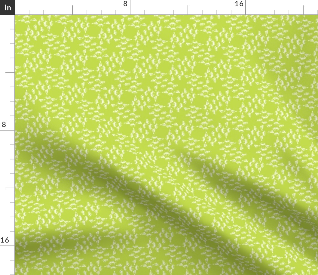 Quilt Abstract Green