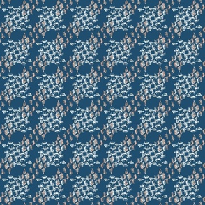 Quilt Abstract Blue