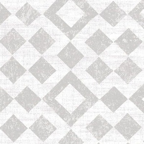 large minimalist blocks in monochrome mauve and white grunge reverse