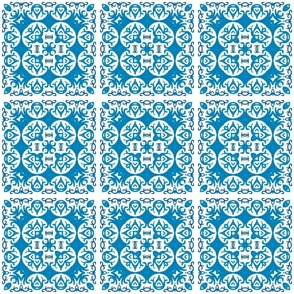Delft Cobalt Blue and White Tile