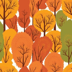 Autumn Forest Landscape