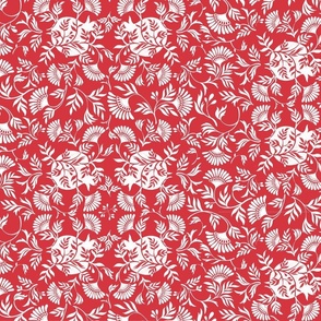 Red Pomegranate Tapestry