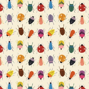 beetles tossed pattern