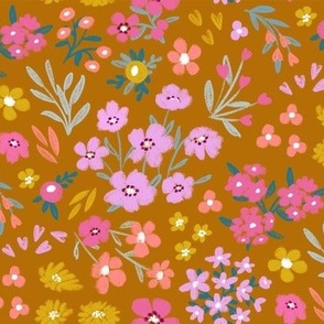 70's Ditsy Floral