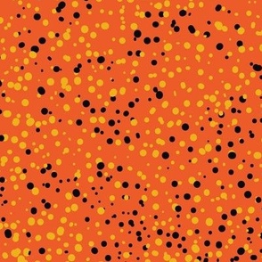 Medium // Spooky Speckled Spots: Halloween-Inspired Blender -  Orange