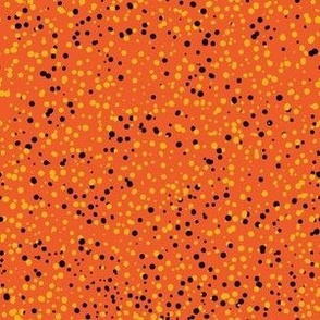 Small // Spooky Speckled Spots: Halloween-Inspired Blender -  Orange