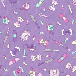 Pastel Gore Fabric, Wallpaper and Home Decor | Spoonflower