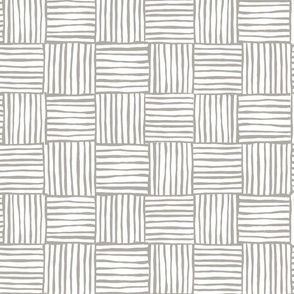 Wooden Tile in Grey - Large Scale
