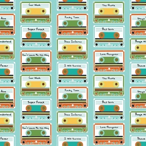 Disco Tape Cassette-Retro Jam Palette