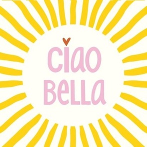 ciao bella/yellow