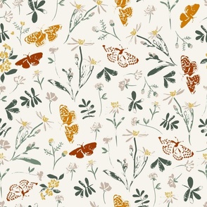 Hidden Whimsy (16" Fabric/12" Wallpaper)