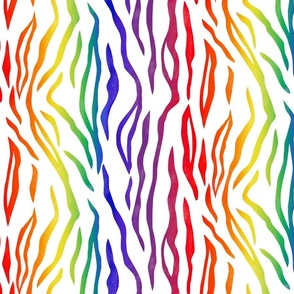 Rainbow Tiger  Stripes