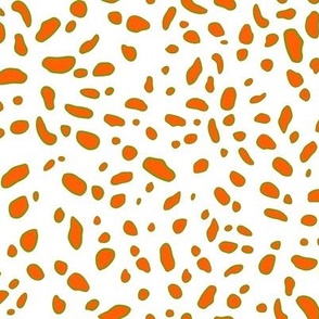Joyful Jungle Spots in Orange