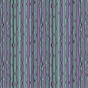 Funky Stripes-Purple muted