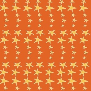 Disco Stars-Burnt Orange-Retro Jam Palette 
