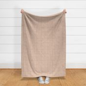 Woollen Tweed Texture Light Terracotta