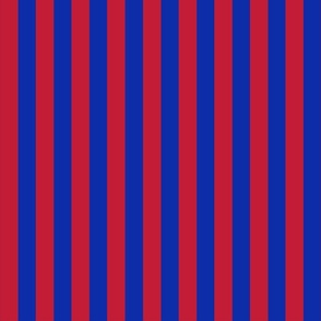 Blue and Red Stripes