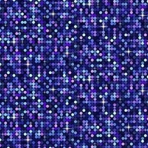 Disco Lights Ultra Violet  Purple - tiny scale