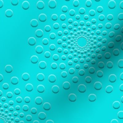 Aqua Gradient Bubbles