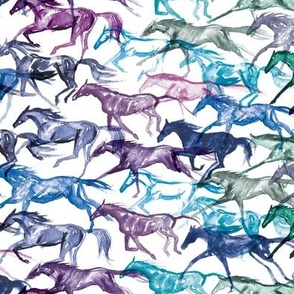 Gallop Fabric, Wallpaper and Home Decor | Spoonflower