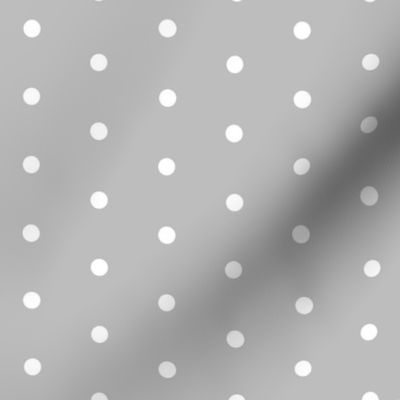 grey dots fabric  // dots mini dots polka dots grey sweet little dots