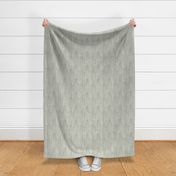 Evergreen Fog Broad Vertical Stripes - Small Scale - Watercolor Textured Green Gray Grey 96998C