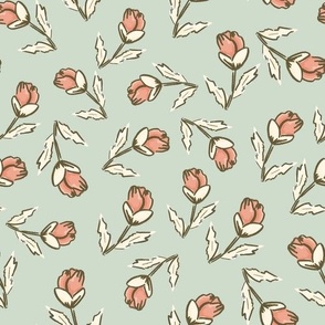 large_roses_pattern_green