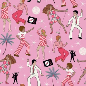 Tropical Disco Party (Pink) 