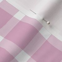 peony gingham - crooked plaid large - plaid fabric