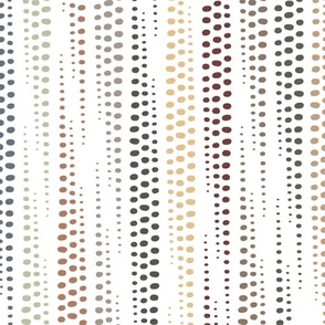 dots cocoons - earthy colors (V) - dots wallpaper