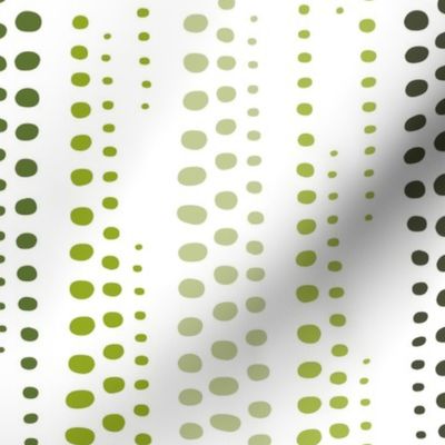 dots cocoons - shades of green (V) - dots wallpaper