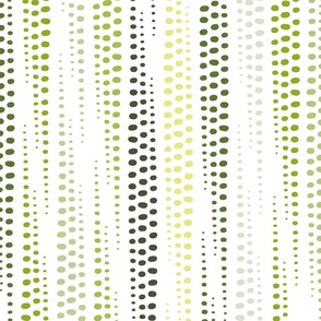 dots cocoons - shades of green (V) - dots wallpaper