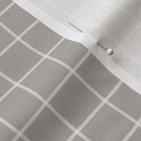 earthy grey crisscrossed pattern - checkered fabric