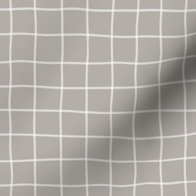 earthy grey crisscrossed pattern - checkered fabric