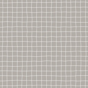 earthy grey crisscrossed pattern - checkered fabric