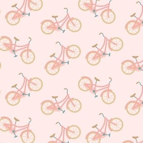 Sweet and cute pink girlie bike