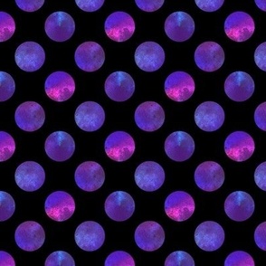 Polka dots purple