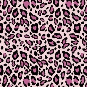 Leopard print pink small scale 