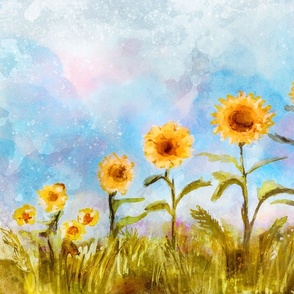 The Sunflower Field 