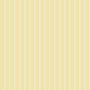 White Pinstripe on Yellow