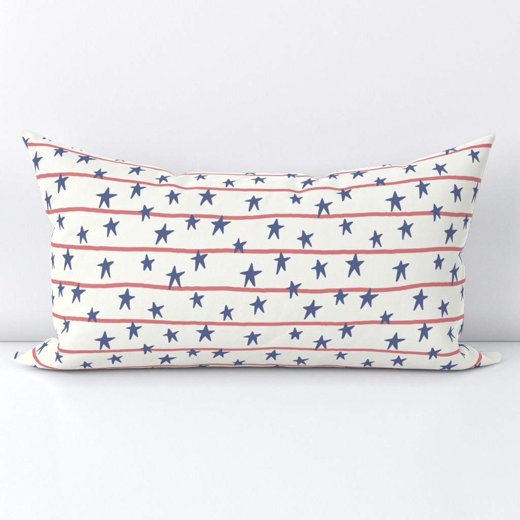 Stars and Stripes // red white blue