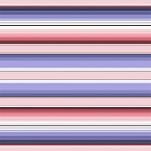 Serape Stripes in Cotton Candy Pink and Lilac Matching Petal Signature Cotton Solids
