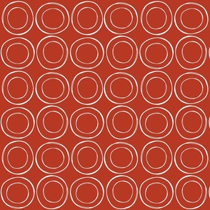 circle in a circle-red