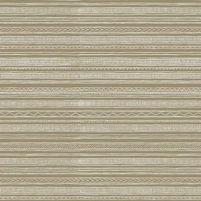 mud cloth stripes - tan - small