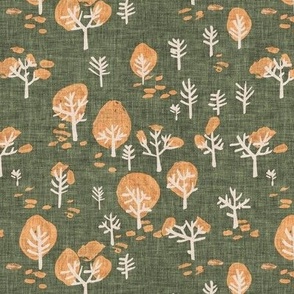 Fall Forest (olive) MED 