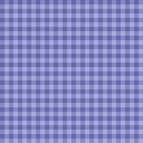 periwinkle gingham, 1/4" squares 